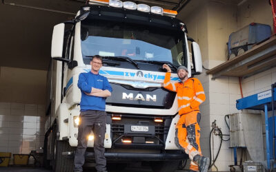 Unter der Strasse im Einsatz