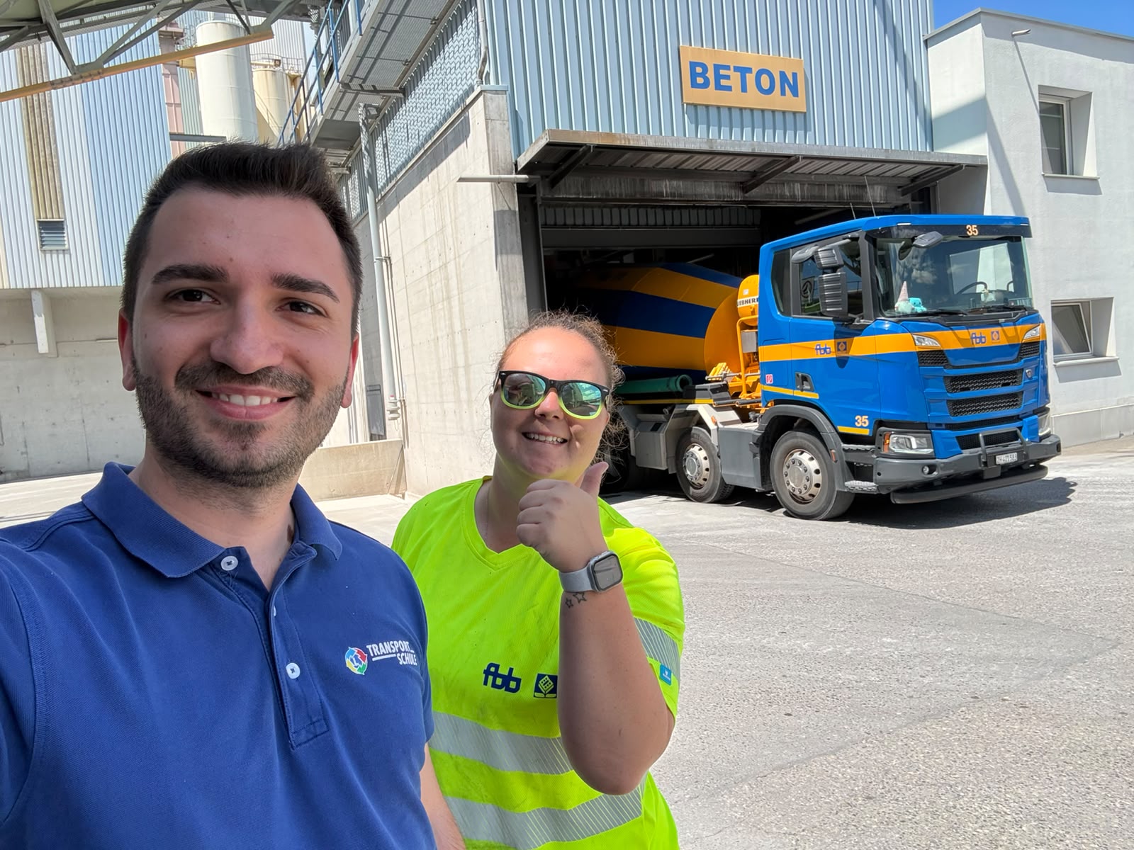 Beton, Technik und Teamarbeit